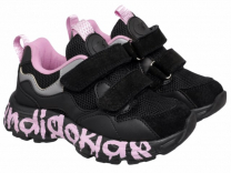 92-2070X 28-2,29-2,30-2,31-2,32-2,33-2 Indigo kids П/ботинки Актив.отдых Кроссовки Иск.мат, Текстиль, ЭВА / ТЭП В/О жен