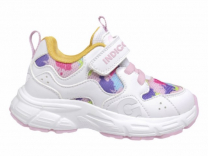 92-2100A 28-2,29-2,30-2,31-2,32-2,33-2 Indigo kids П/ботинки Актив.отдых Кроссовки Иск.мат, Текстиль, ЭВА / ТЭП В/О жен