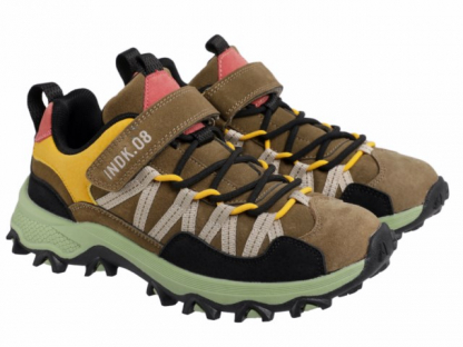 92-5075B 33-2,34-2,35-2,36-2,37-2 Indigo kids П/ботинки Актив.отдых Кроссовки Нат.кожа, Текстиль, ЭВА / ТЭП В/О Муж