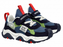 97-025A3 30-2,31-2,32-2,33-2,34-2,35-2 Indigo kids П/ботинки Актив.отдых Кроссовки Иск.мат, Текстиль, ЭВА / ТЭП В/О Муж