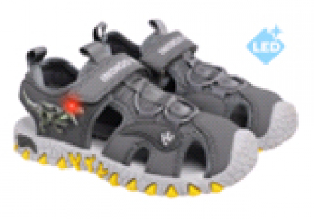 22-849B 26-2,27-2,28-2,29-2,30-2,31-2 Indigo kids Туфли Актив.отдых Сандалеты Иск.мат, Текстиль, ТЭП Лето Муж