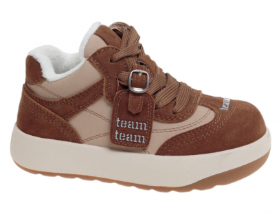 R612795769BR СКАЗКА Коричневый Девочка Иск.кожа Байка 27-32 111111