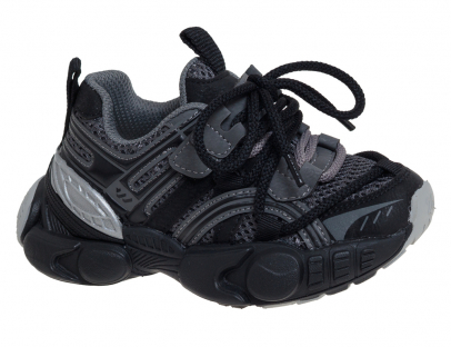 R524713169BK СКАЗКА Черный Мальчик Иск.кожа Текстиль 26-31 111111