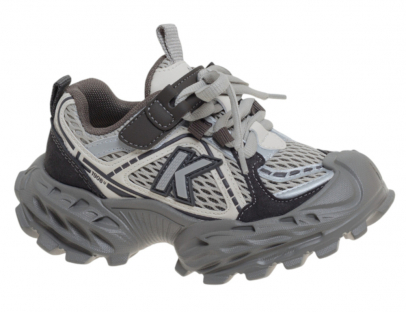 R908813267GR СКАЗКА Серый Мальчик Иск.кожа Текстиль 26-31 111111