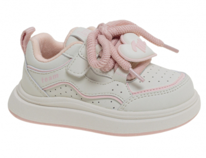 R266512148W/P СКАЗКА Белый/Розовый Девочка Иск.кожа Текстиль 22-26 22222