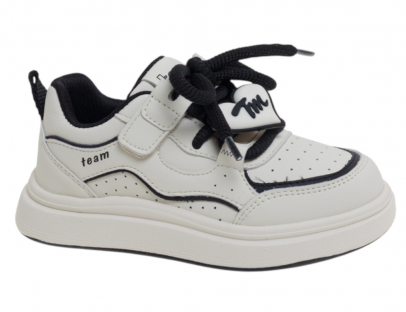 R266513119W/BK СКАЗКА Белый/Черный Девочка Иск.кожа Текстиль 27-32 111111