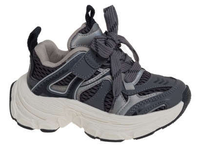 R253613283DGR СКАЗКА Темно серый Мальчик Иск.кожа Текстиль 26-31 111111