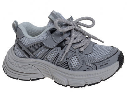 R029313251GR СКАЗКА Серый Мальчик Иск.кожа Текстиль 27-32 111111