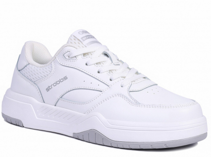 C3896-6 Бел 41-1,42-2,43-2,44-2,45-1 Strobbs П/ботинки Актив.отдых Кроссовки Нат.кожа, Текстиль, ЭВА,ТПР В/О Муж