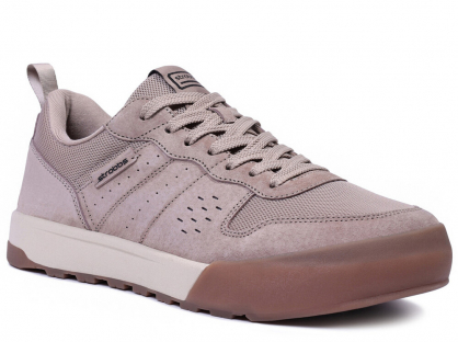 C3865-25 Беж 41-1,42-2,43-2,44-2,45-1 Strobbs П/ботинки Актив.отдых Кроссовки Нат.кожа, Текстиль, ЭВА,Резина В/О Муж