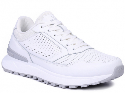 C3849-6 Бел 41-1,42-2,43-2,44-2,45-1 Strobbs П/ботинки Актив.отдых Кроссовки Нат.кожа, Текстиль, ЭВА,Резина,ТПУ вставка В/О Муж