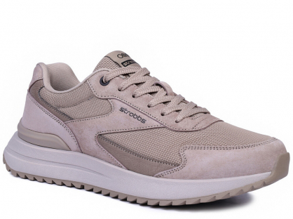 C3846-25 Беж 41-1,42-2,43-2,44-2,45-1 Strobbs П/ботинки Актив.отдых Кроссовки Нат.кожа, Текстиль, ЭВА,Резина,ТПУ вставка В/О Муж