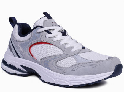 C3861-6 Бел 41-1,42-2,43-2,44-2,45-1 Strobbs П/ботинки Актив.отдых Кроссовки Нат.кожа, Текстиль, ЭВА,ТПР,ТПУ вставка В/О Муж