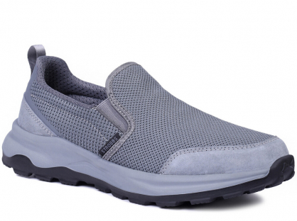 C3866-10 Сер 41-1,42-2,43-2,44-2,45-1 Strobbs П/ботинки Актив.отдых Слипоны Текстиль, Текстиль, ЭВА Лето Муж