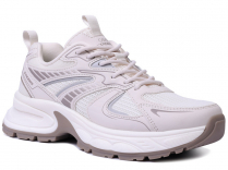 F7719-16 Беж 36-1,37-1,38-2,39-2,40-1,41-1 Strobbs П/ботинки Актив.отдых Кроссовки Иск.мат, Текстиль, ПУ,ТПУ вставка В/О жен