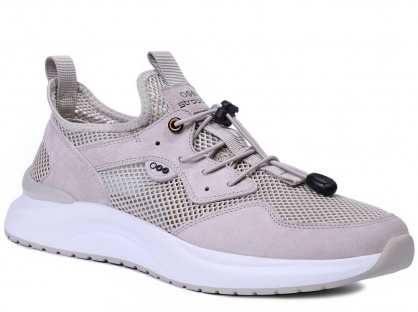 C3881-25 Беж 41-1,42-2,43-2,44-2,45-1 Strobbs П/ботинки Актив.отдых Кроссовки Нат.кожа, Без подклада, ЭВА Лето Муж