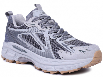 F7733-10 Сер 36-1,37-1,38-2,39-2,40-2 Strobbs П/ботинки Актив.отдых Кроссовки Иск.мат, Текстиль, ЭВА,Резина,ТПУ вставка В/О жен