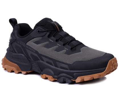 C3906-19 хаки 41-1,42-2,43-2,44-2,45-1 Strobbs П/ботинки Актив.отдых Кроссовки Иск.мат, Текстиль, ЭВА,Резина,ТПУ вставка В/О Муж