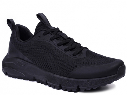 C3930-3 Чёр 41-1,42-2,43-2,44-2,45-1 Strobbs П/ботинки Актив.отдых Кроссовки Текстиль, Текстиль, ЭВА,Резина В/О Муж