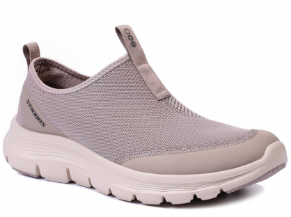 C3913-25 Беж 41-1,42-2,43-2,44-2,45-1 Strobbs П/ботинки Актив.отдых Слипоны Текстиль, Текстиль, ЭВА,Резина Лето Муж