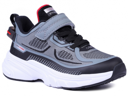 N1798-1 Сер 31-1,32-1,33-2,34-2,35-2 Strobbs П/ботинки Актив.отдых Кроссовки Иск.мат, Текстиль, ЭВА,ТПР В/О Муж