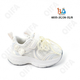 RC51_6035-2C Бел 26-1,27-1,28-2,29-2,30-1,31-1 Boys and Girls П/ботинки Актив.отдых Кроссовки Иск.мат, Текстиль, ЭВА (EVA-Этиленвинилацетат) В/О жен