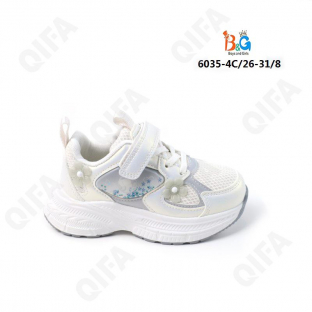 RC51_6035-4C Бел 26-1,27-1,28-2,29-2,30-1,31-1 Boys and Girls П/ботинки Актив.отдых Кроссовки Иск.мат, Текстиль, ЭВА (EVA-Этиленвинилацетат) В/О жен