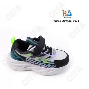 RC51_6071-2W серо-зеленый 31-1,32-1,33-2,34-2,35-1,36-1 Boys and Girls П/ботинки Актив.отдых Кроссовки Иск.мат, Текстиль, ЭВА (EVA-Этиленвинилацетат)