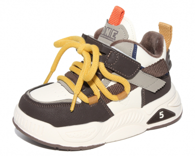 F22756 кофейный 26-1,27-1,28-1,29-1,30-1,31-1 Капитошка Ботинки Актив.отдых Кроссовки Иск.мат, Байка/Флис, ЭВА В/О Муж