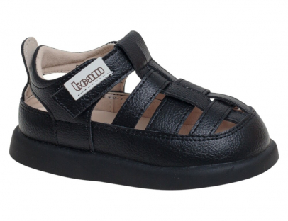 R820310141BK Чёр 22-2,23-2,24-2,25-2,26-2 Сказка П/ботинки Повсед Сандалеты Иск.мат, Иск.кожа Лето Муж