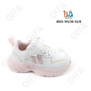 RC51_W6021-5H Светло-розовый 26-1,27-1,28-2,29-2,30-1,31-1 Boys and Girls П/ботинки Актив.отдых Кроссовки Иск.мат, Текстиль, ЭВА (EVA-Этиленвинилацета