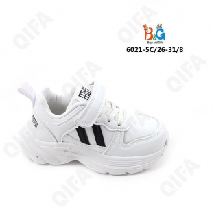 RC51_6021-5C Бел 26-1,27-1,28-2,29-2,30-1,31-1 Boys and Girls П/ботинки Актив.отдых Кроссовки Иск.мат, Текстиль, ЭВА (EVA-Этиленвинилацетат) В/О Муж