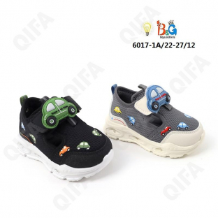 RC51_6017-1A Микс 22-2,23-2,24-2,25-2,26-2,27-2 Boys and Girls П/ботинки Актив.отдых Сандалеты Текстиль, Текстиль, ЭВА (EVA-Этиленвинилацетат) Лето Му