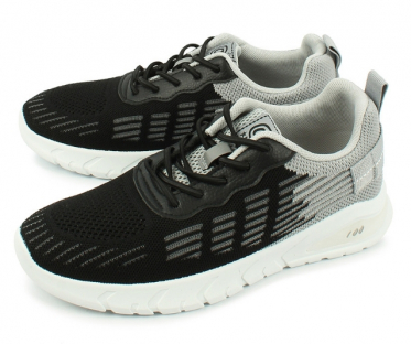 AL 14431 Чёр 39-1,40-1,41-2,42-2 Antilopa П/ботинки Актив.отдых Кроссовки Текстиль, Текстиль Лето Муж