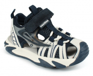 AL 17062 Син 25-1,26-1,27-1,28-1,29-1,30-1 Antilopa П/ботинки Актив.отдых Сандалеты Иск.мат, Текстиль Лето Муж