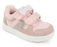 AL 17229 Роз 25-1,26-1,27-1,28-1,29-1,30-1 Antilopa П/ботинки Актив.отдых Кроссовки Иск.мат, Текстиль В/О жен