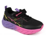 AL 17277 Чёр 31-1,32-1,33-1,34-1,35-1,36-1 Antilopa П/ботинки Актив.отдых Кроссовки Softshell, Текстиль В/О жен