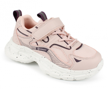 AL 17839 Роз 32-1,33-1,34-1,35-1,36-1,37-1 Antilopa П/ботинки Актив.отдых Кроссовки Иск.мат, Текстиль В/О жен