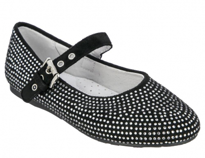 BLW_9131-52_black 28-1,29-1,30-1,31-1,32-1,33-1,34-1,35-1 Kedberry Туфли Празд Mary Jane Иск.мат, Кожподклад, кожа Лето жен