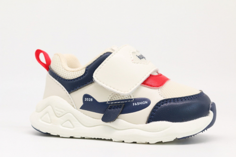 71551-1 бежевый-синий 21-1,22-1,23-1,24-1,25-1 Kapika П/ботинки Актив.отдых Кроссовки Иск.мат, Текстиль, ЭВА/ТЭП В/О Муж