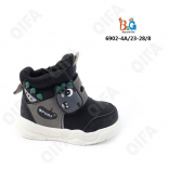 RC51_6902-4A Чёр 23-1,24-1,25-2,26-2,27-1,28-1 Boys and Girls Ботинки Актив.отдых Кроссовки Иск.мат, Текстиль, ЭВА (EVA-Этиленвинилацетат) В/О Муж