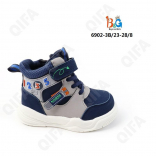 RC51_6902-3B Син 23-1,24-1,25-2,26-2,27-1,28-1 Boys and Girls Ботинки Актив.отдых Кроссовки Иск.мат, Текстиль, ЭВА (EVA-Этиленвинилацетат) В/О Муж