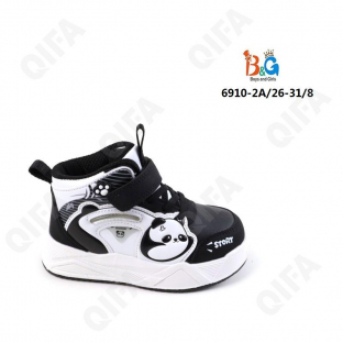 RC51_6910_M-2A Чёр 26-1,27-1,28-2,29-2,30-1,31-1 Boys and Girls Ботинки Актив.отдых Кроссовки Иск.мат, Текстиль, ЭВА (EVA-Этиленвинилацетат) В/О Муж