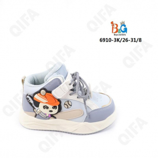 RC51_6910_M-3K светло-серый 26-1,27-1,28-2,29-2,30-1,31-1 Boys and Girls Ботинки Актив.отдых Кроссовки Иск.мат, Текстиль, ЭВА (EVA-Этиленвинилацетат)