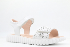 33839-1 Бел 30-1,31-1,32-1,33-1,34-1,35-1,36-1,37-1 Kapika Туфли Повсед Сандалии Нат.кожа, Кожподклад, ЭВА/резина Лето жен