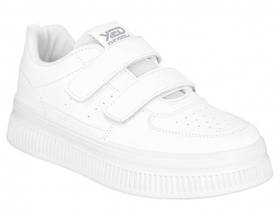 BMQ_2502-10_white 35-1,36-2,37-2,38-2,39-1 BMQ_2502-10_белый ИскКожа Текстиль(100% ПЭ) 35-39 12221 ДС1_Лето Полуботинки Спортивные KEDBERRY