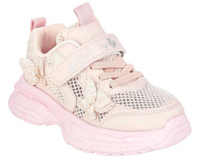 HZR_25-966_pink 27-1,28-1,29-1,30-1,31-1,32-1 HZR_25-966_розовый Текстиль/ИскКожа Текстиль(50% хлопок, 50% ПЭ) 27-32 111111 ДС1_Лето Кроссовки KEDBERR