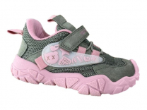 90-650E серый / розовый 25-2,26-2,27-2,28-2,29-2,30-2 25-30 Кроссовки Текстиль/отделка натуральная кожа/отделка искусственная кожа Кожа натуральная Де