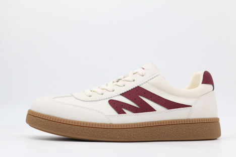 241025к-2 Бежевый-Красный 35-1,36-1,37-1,38-1,39-1 Kapika П/ботинки Актив.отдых Кроссовки Иск.мат, Текстиль, Резина В/О Муж