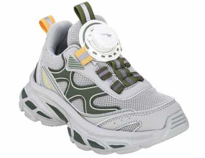 DOO_1146-17_grey 26-1,27-1,28-1,29-1,30-1,31-1,32-1,33-1 Kedberry П/ботинки Актив.отдых Кроссовки Иск.мат, Текстиль, ЭВА В/О Муж